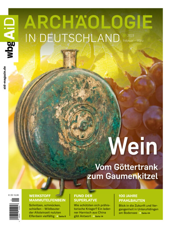 Wein Cover Archäologie in Deutschland 123